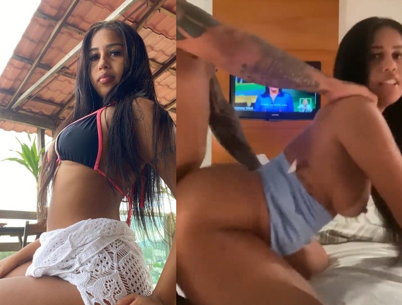 Mayzitta de quatro tomando boas pirocadas na bucetinha