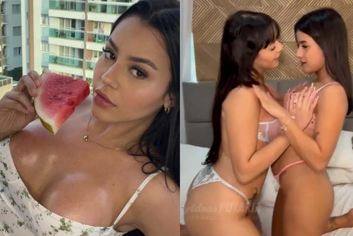 Nicole Angel transando com casal de amigos novinhos safados